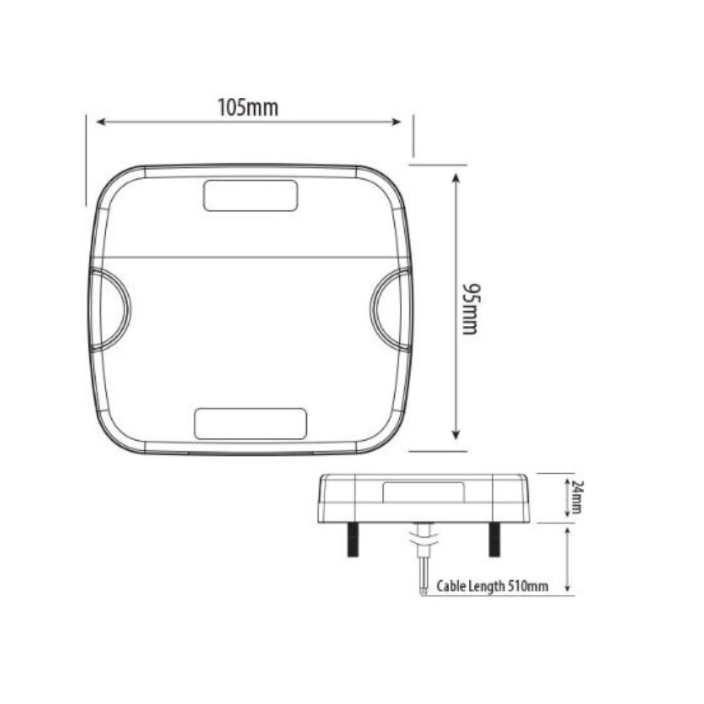 Billede af LED Blink- og positionslygte
